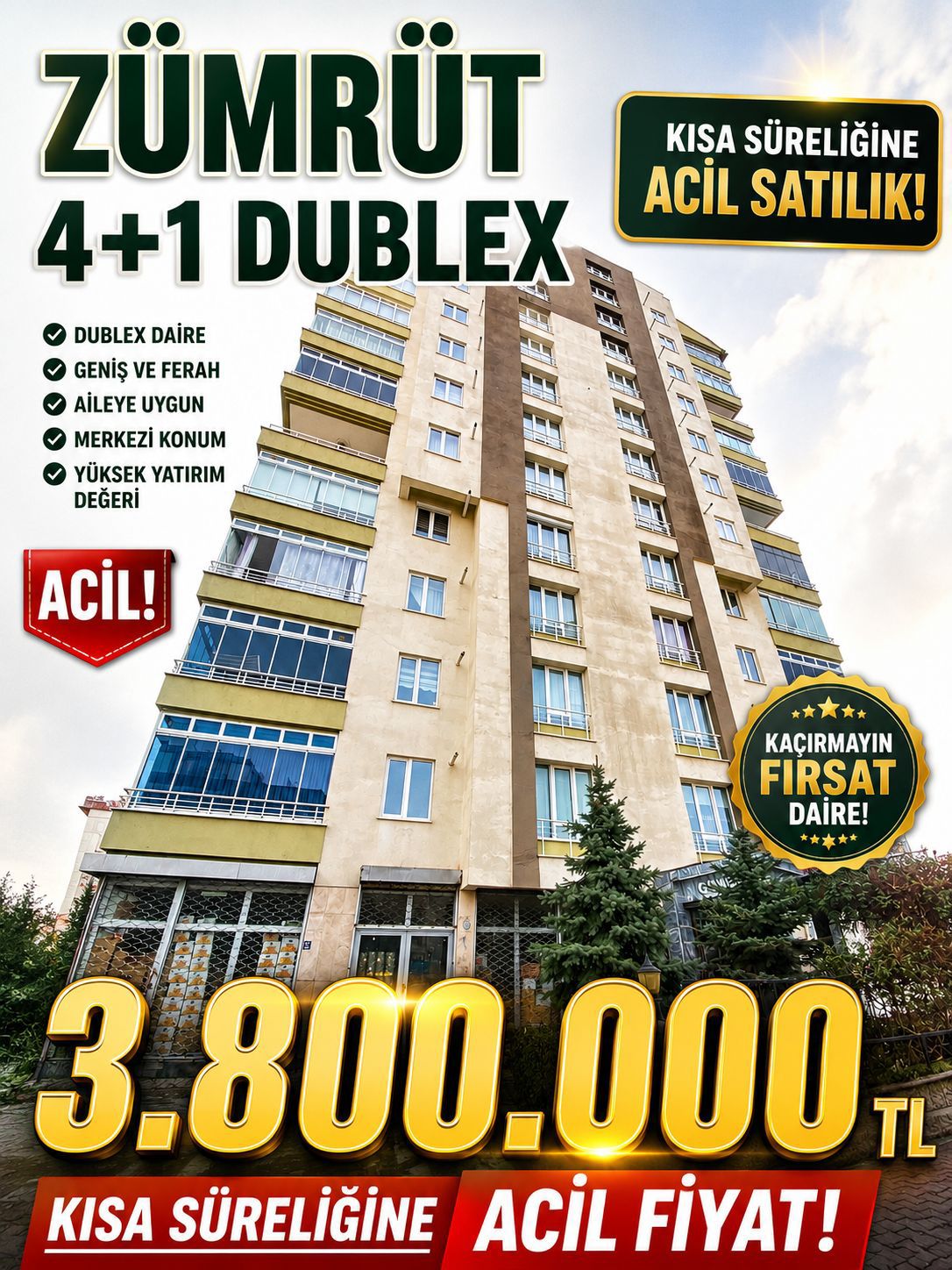 Apartman dairesi - Resim 1